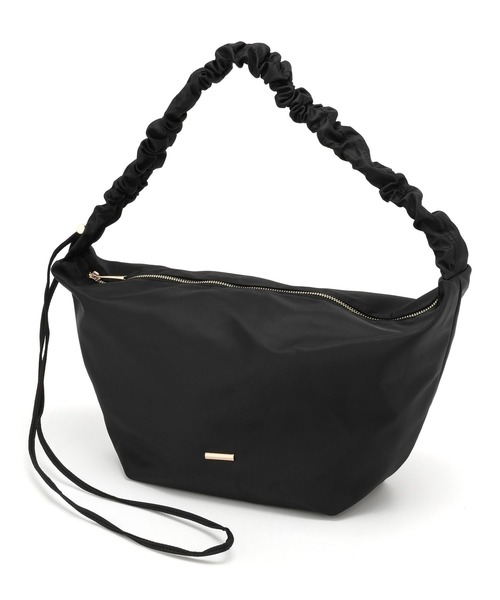 saloon(サルーン)の「SALOON(サルーン)/ アソートギャザーショルダ-バッグ(ショルダーバッグ・レディース・ブラック系その他/アイボリー/ブラック/ライトベージュ/ライトグリーン・FREE)」の3枚目の写真