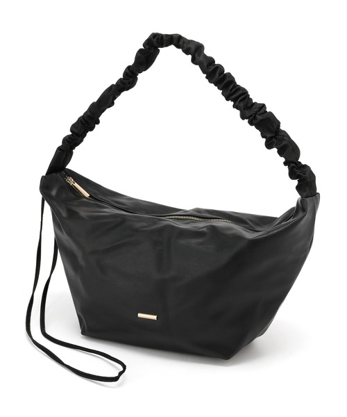 saloon(サルーン)の「SALOON(サルーン)/ アソートギャザーショルダ-バッグ(ショルダーバッグ・レディース・ブラック系その他/アイボリー/ブラック/ライトベージュ/ライトグリーン・FREE)」の6枚目の写真