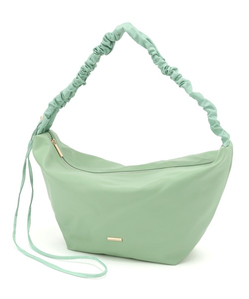 saloon(サルーン)の「SALOON(サルーン)/ アソートギャザーショルダ-バッグ(ショルダーバッグ・レディース・ブラック系その他/アイボリー/ブラック/ライトベージュ/ライトグリーン・FREE)」の7枚目の写真