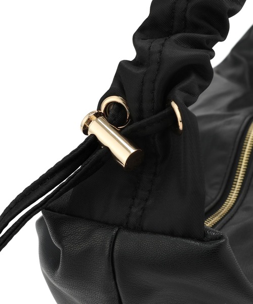 saloon(サルーン)の「SALOON(サルーン)/ アソートギャザーショルダ-バッグ(ショルダーバッグ・レディース・ブラック系その他/アイボリー/ブラック/ライトベージュ/ライトグリーン・FREE)」の13枚目の写真