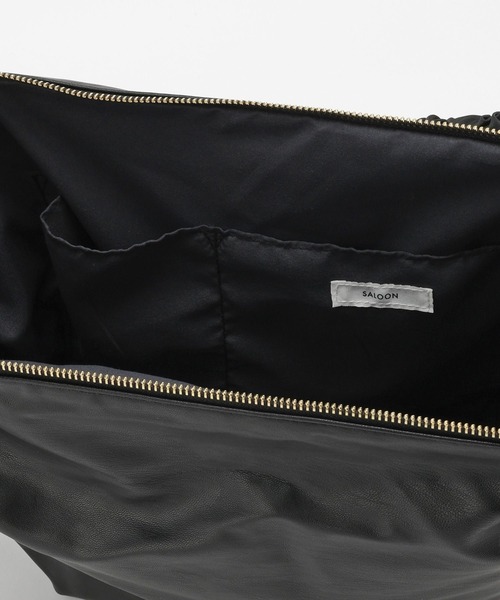 saloon(サルーン)の「SALOON(サルーン)/ アソートギャザーショルダ-バッグ(ショルダーバッグ・レディース・ブラック系その他/アイボリー/ブラック/ライトベージュ/ライトグリーン・FREE)」の16枚目の写真