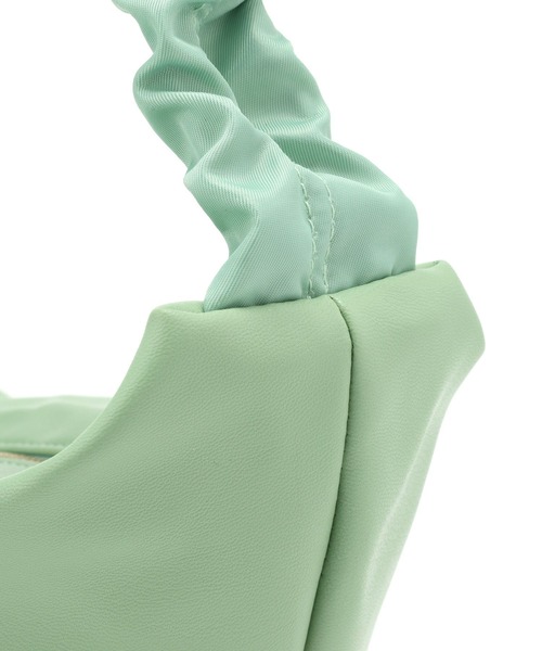 saloon(サルーン)の「SALOON(サルーン)/ アソートギャザーショルダ-バッグ(ショルダーバッグ・レディース・ブラック系その他/アイボリー/ブラック/ライトベージュ/ライトグリーン・FREE)」の21枚目の写真