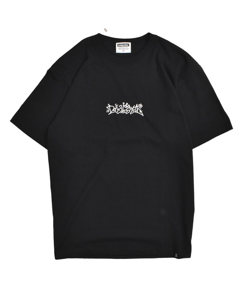 DOUBLE STEAL(ダブルスティール)の「マーカータギング刺繍 Tシャツ(Tシャツ/カットソー・メンズ・ダークグリーン/ホワイト/ブラック/ダークブラウン/ライトカーキ・X-LARGE/LARGE/MEDIUM)」の2枚目の写真