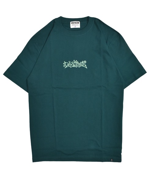 DOUBLE STEAL(ダブルスティール)の「マーカータギング刺繍 Tシャツ(Tシャツ/カットソー・メンズ・ダークグリーン/ホワイト/ブラック/ダークブラウン/ライトカーキ・X-LARGE/LARGE/MEDIUM)」の4枚目の写真