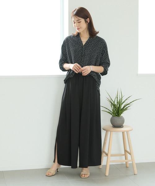 Elura（エルーラ）の「サラサラサマースカーチョ（その他パンツ・レディース・ホワイト/ホワイト系その他5/ブラック・MEDIUM/LARGE）」の13枚目の写真