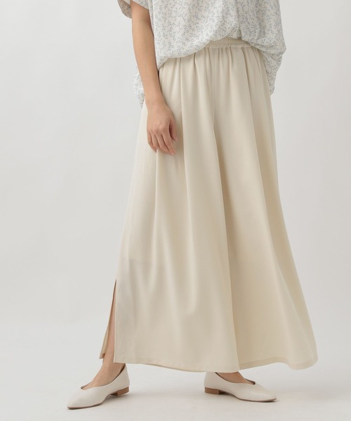 Elura（エルーラ）の「サラサラサマースカーチョ（その他パンツ・レディース・ホワイト/ホワイト系その他5/ブラック・MEDIUM/LARGE）」の22枚目の写真