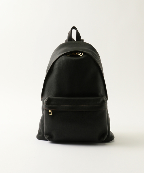 EDIFICE（エディフィス）の「【S.MANO / エス マーノ】DAY PACK（バックパック/リュック・メンズ・ブラウン/ブラック・FREE）」の3枚目の写真