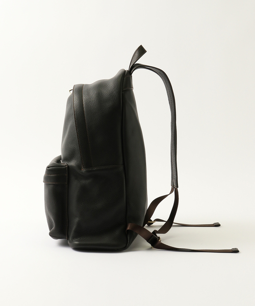 EDIFICE（エディフィス）の「【S.MANO / エス マーノ】DAY PACK（バックパック/リュック・メンズ・ブラウン/ブラック・FREE）」の4枚目の写真