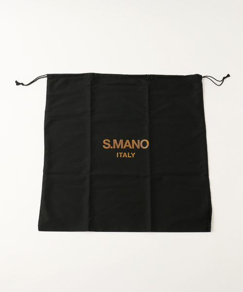 EDIFICE（エディフィス）の「【S.MANO / エス マーノ】DAY PACK（バックパック/リュック・メンズ・ブラウン/ブラック・FREE）」の16枚目の写真