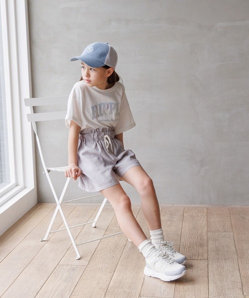 GLOBAL WORK（グローバルワーク）の「DRY/洗える抗菌CAP/キッズ/112980（キャップ・キッズ・チャコール/ベージュ/ブルー系その他/ブラック/ライトベージュ/オフホワイト/ホワイト系8・LARGE/MEDIUM）」の12枚目の写真