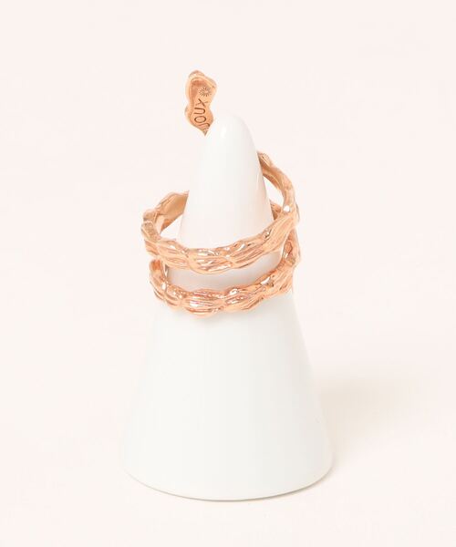 GAS BIJOUX(ガスビジュー)の「「GAS BIJOUX/ガスビジュー」リング Ring : Liane / R(リング・レディース・ピンクゴールド・FREE)」の2枚目の写真