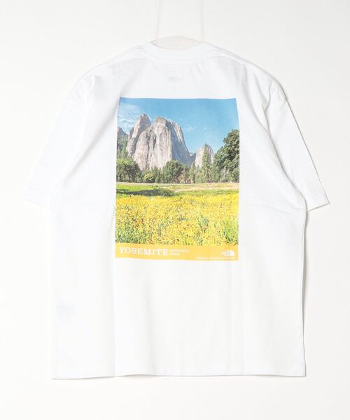 THE NORTH FACE(ザノースフェイス)の「ザ ノース フェイス THE NORTH FACE S/S Yosemite Scenery Tee_ショートスリーブヨセミテシーナリーティー(Tシャツ/カットソー・メンズ・ホワイト/ブラック/グリーン/グレー・XL/M/L/S/SS)」の5枚目の写真