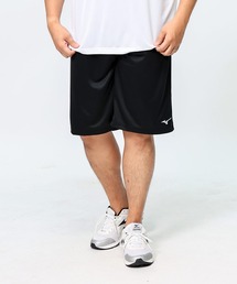 MIZUNO（ミズノ　）の「MIZUNO ミズノ ニットハーフパンツ ナビドライ ロゴ刺繍 大きいサイズ メンズ（その他パンツ）」