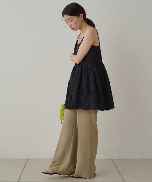 ラウンジドレス　レースキャミブラウス レースキャミ（シャツ/ブラウス）｜LOUNGEDRESS（ラウンジドレス