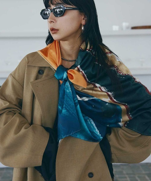 ジャケット・アウター MY DEAR REVERSIBLE TRENCH COAT セール】MY DEAR REVERSIBLE TRENCH COAT（トレンチコート