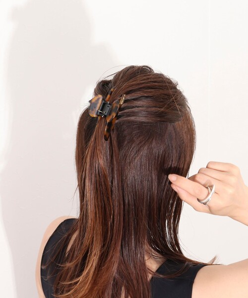 NOLLEY’S（ノーリーズ）の「ヘアクリップ（バレッタ/ヘアクリップ・レディース・ベージュ系その他/ブラウン系その他・FREE）」の18枚目の写真