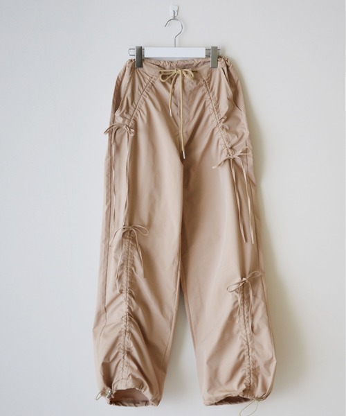 【セール】リボンドロストパンツ（その他パンツ）｜ibeul_（イベール）