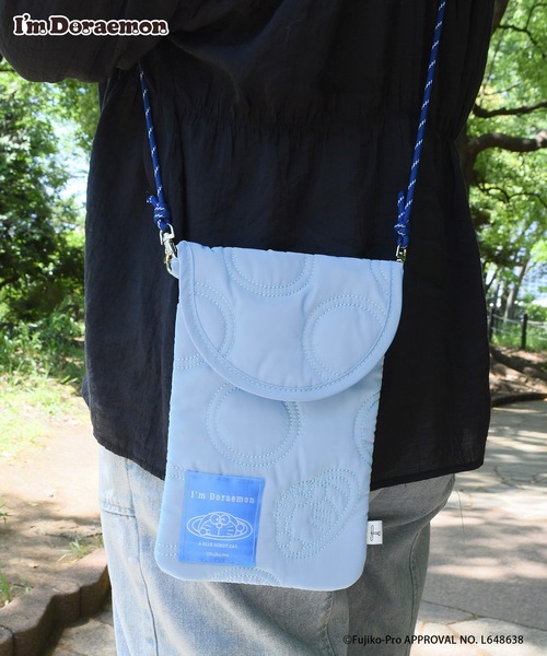I'M DORAEMON/キルティングポシェット（ショルダーバッグ
