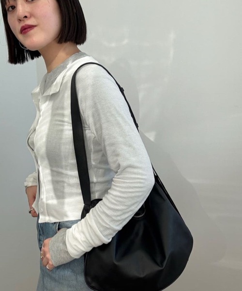 本革/470g》スワロ―マチショルダーバッグ（ショルダーバッグ）｜ear