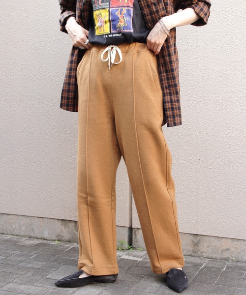 THE SHINZONE（ザ　シンゾーン）の「THE SHINZONE/シンゾーン　コットンウール スウェットパンツ　COTTON WOOL SWEATPANTS　24AMSPA14（スウェットパンツ・レディース・グレー/ネイビー/キャメル・M）」の16枚目の写真