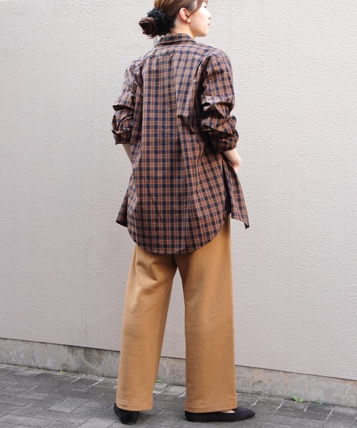 THE SHINZONE（ザ　シンゾーン）の「THE SHINZONE/シンゾーン　コットンウール スウェットパンツ　COTTON WOOL SWEATPANTS　24AMSPA14（スウェットパンツ・レディース・グレー/ネイビー/キャメル・M）」の21枚目の写真