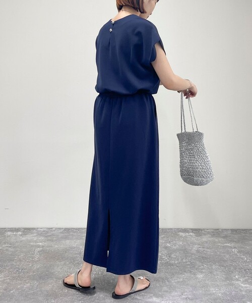 fredy emue（フレディエミュ）の「カットジョーゼットスカート（スカート・レディース・ベージュ/ネイビー/ブラック・38）」の7枚目の写真