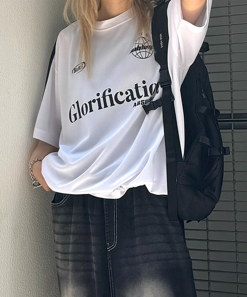 ILL'S(イルズ)の「【ILL'S】クルーネックサッカーTシャツ(Tシャツ/カットソー・メンズ・ホワイト/ブラック/ネイビー・M/L)」の10枚目の写真