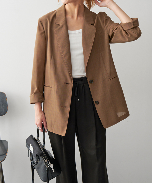 happy様　Spick &Spanドライシアークロス2Bジャケット Spick & Span（スピックアンドスパン）の「ドライシアークロス2B
