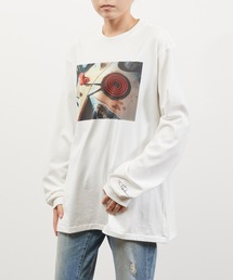 JANE SMITH / JOHN SMITH（ジェーンスミスジョンスミス）の「JANESMITH ジェーンスミス / TIM BARBER hot knives L/S L-SHIRT グラフィックプリントビッグシルエットロンT / 24WCT-#536S（Tシャツ/カットソー）」