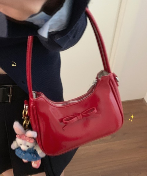 ribbon square bag（ショルダーバッグ）｜Vipoa（ヴィポア）の