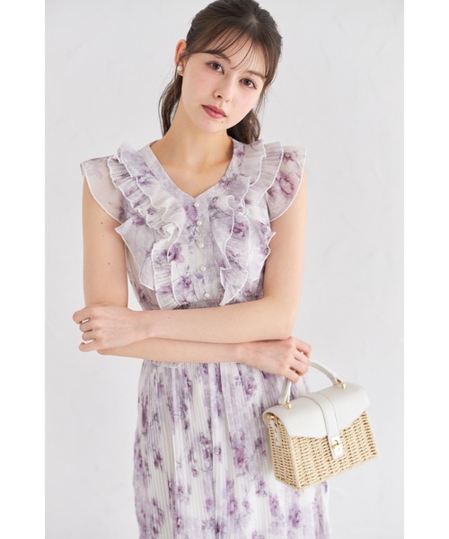 tocco closet（トッコ クローゼット）の「フリル付きパール装飾