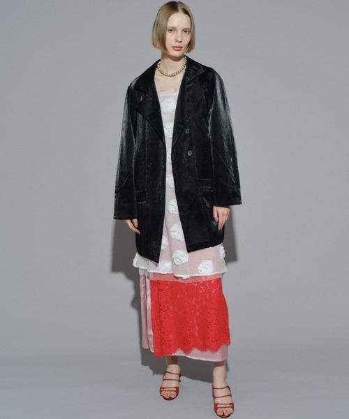 yae Clash leather like jacket 【公式通販】