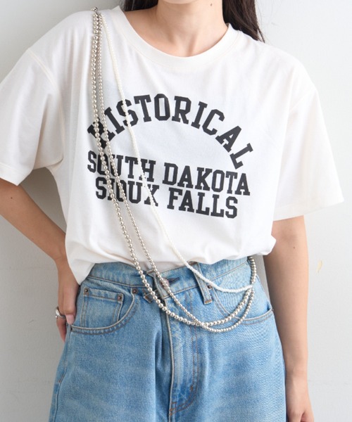 CIAOPANIC TYPY（チャオパニックティピー）の「lilマルチウェイネックレス（ネックレス・レディース・ホワイト/シルバー・ONE SIZE）」の2枚目の写真