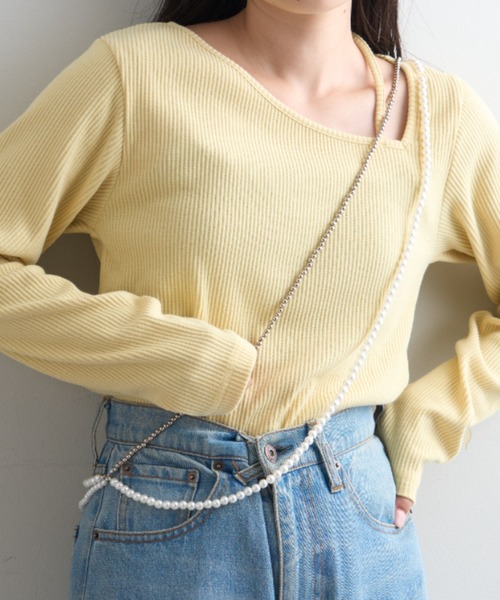 CIAOPANIC TYPY（チャオパニックティピー）の「lilマルチウェイネックレス（ネックレス・レディース・ホワイト/シルバー・ONE SIZE）」の5枚目の写真