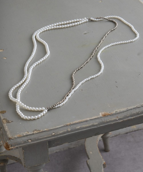 CIAOPANIC TYPY（チャオパニックティピー）の「lilマルチウェイネックレス（ネックレス・レディース・ホワイト/シルバー・ONE SIZE）」の7枚目の写真