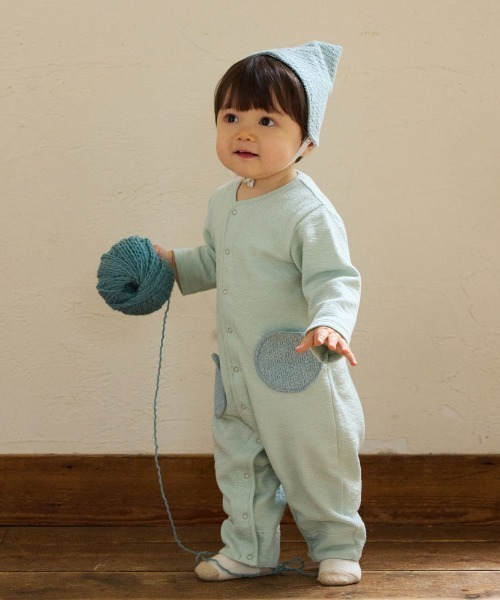 【セール】【NAOMI ITO（ナオミイトウ）】ラウンドロンパース 70cm・80cm（ロンパース）｜NAOMI ITO（ナオミイトウ）