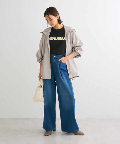 ELENCARE DUE（エレンカーレデュエ）の「・ELENCARE DUE ロゴptロンTEE（Tシャツ/カットソー・レディース・グリーン/ブラック/チャコールグレー/オフホワイト・FREE）」の13枚目の写真