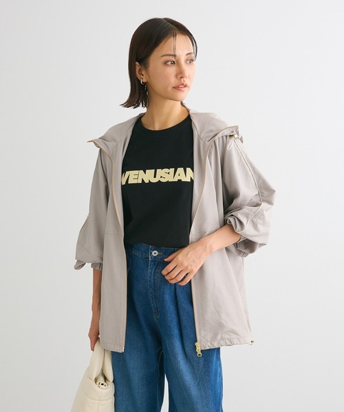 ELENCARE DUE（エレンカーレデュエ）の「・ELENCARE DUE ロゴptロンTEE（Tシャツ/カットソー・レディース・グリーン/ブラック/チャコールグレー/オフホワイト・FREE）」の14枚目の写真