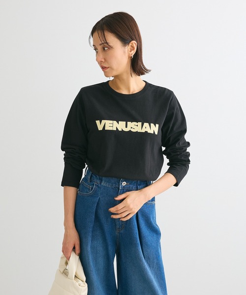 ELENCARE DUE（エレンカーレデュエ）の「・ELENCARE DUE ロゴptロンTEE（Tシャツ/カットソー・レディース・グリーン/ブラック/チャコールグレー/オフホワイト・FREE）」の17枚目の写真