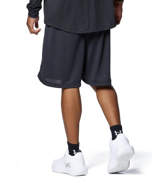 UNDER ARMOUR(アンダーアーマー)の「UAベースライン メッシュショーツ(バスケットボール/メンズ)(その他パンツ・メンズ・ブラック・XL/L/M/S)」の2枚目の写真