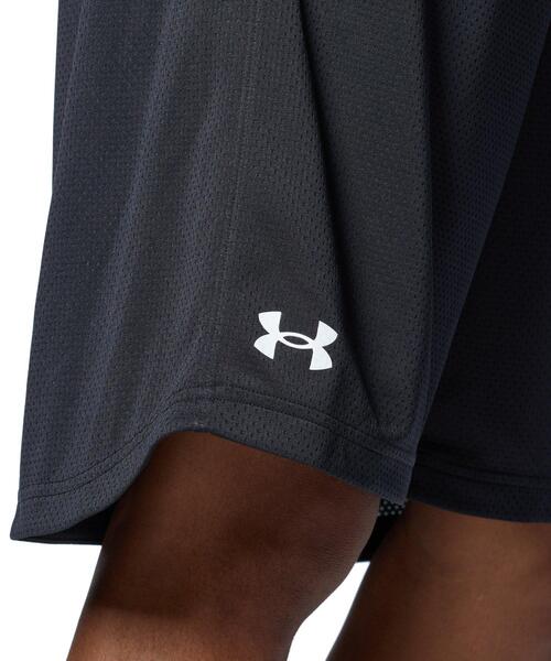 UNDER ARMOUR(アンダーアーマー)の「UAベースライン メッシュショーツ(バスケットボール/メンズ)(その他パンツ・メンズ・ブラック・XL/L/M/S)」の5枚目の写真
