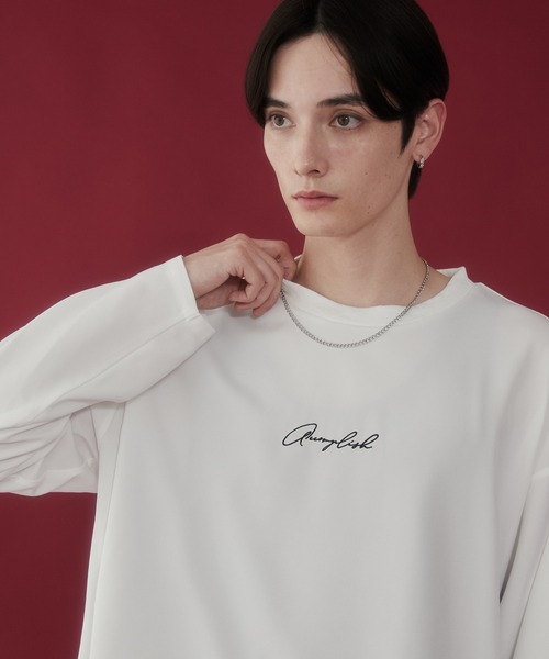 LUCY（ルーシー）の「LUCY/ドライポリアンサンブルプルオーバーシャツ（アンサンブル・メンズ・ホワイト/ブラック/ブルー・MEDIUM/LARGE）」の2枚目の写真