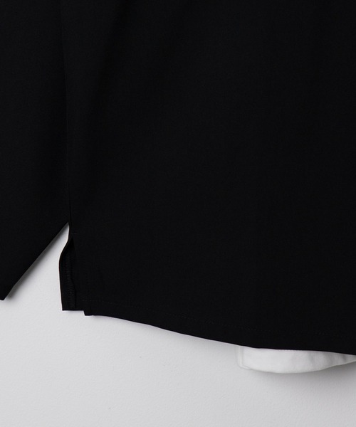 LUCY（ルーシー）の「LUCY/ドライポリアンサンブルプルオーバーシャツ（アンサンブル・メンズ・ホワイト/ブラック/ブルー・MEDIUM/LARGE）」の7枚目の写真