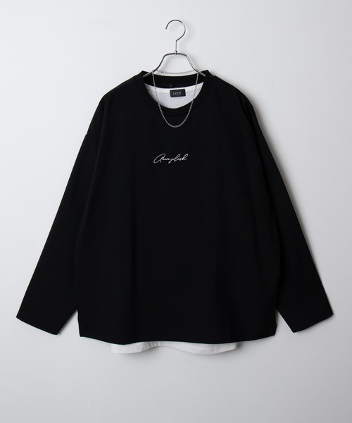 セール】LUCY/ドライポリアンサンブルプルオーバーシャツ