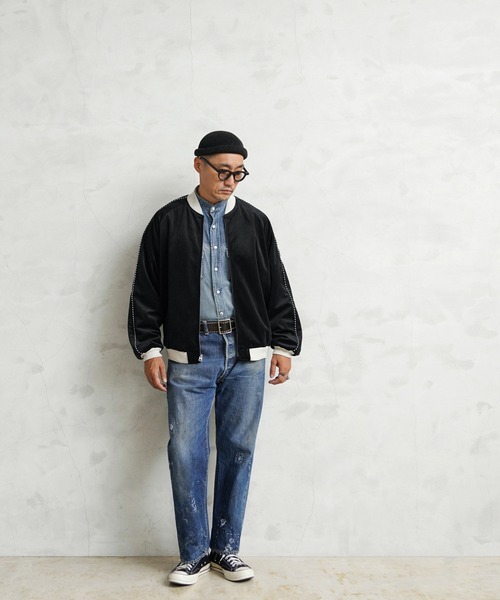 waiper SOUVENIR JACKET / スーベニアジャケット　別珍 WAIPER×TOWN CRAFT TL24S002WP SOUVENIR VIET-NAM JACKET VELOUR