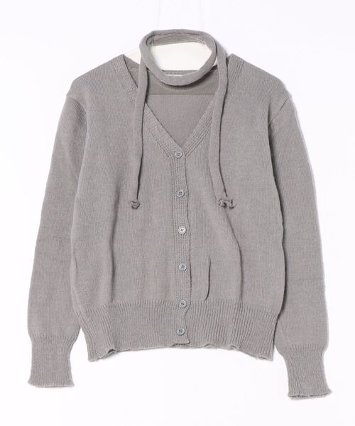 LAMPOON】ストールセットカーディガン（カーディガン/ボレロ）｜almo