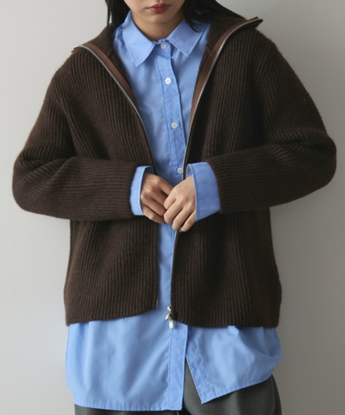 90s Vintage Arizona ドライバーズニット ブラウン リブ編み Drivers knit-ドライバーズニット-MM6（エムエムシックス）通販| stcompany