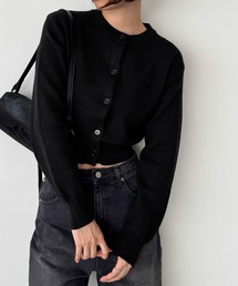 CANAL JEAN | El mar(エルマール) スムース編ソフトニットカーディガン(カーディガン/ボレロ)