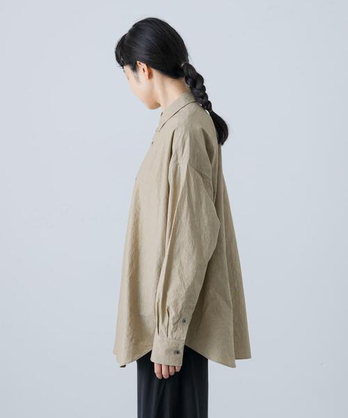 かぐれ（カグレ）の「『ユニセックス』コットンビッグシャツ（シャツ