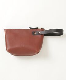 BEAMS F（ビームスエフ）の「KINGSLEY WALTERS STUDIO / レザー コンパクトポーチ（トートバッグ）」
